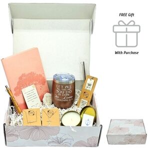 Empowerment Elegance Gift Box Positivity Spirituality Faith Self Care Rose Gold
